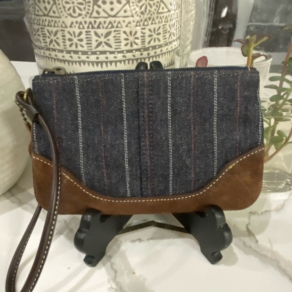 Vintage coach bag / coin wallet - Picture 3 of 9